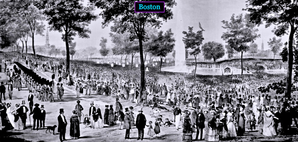 Boston, 1850